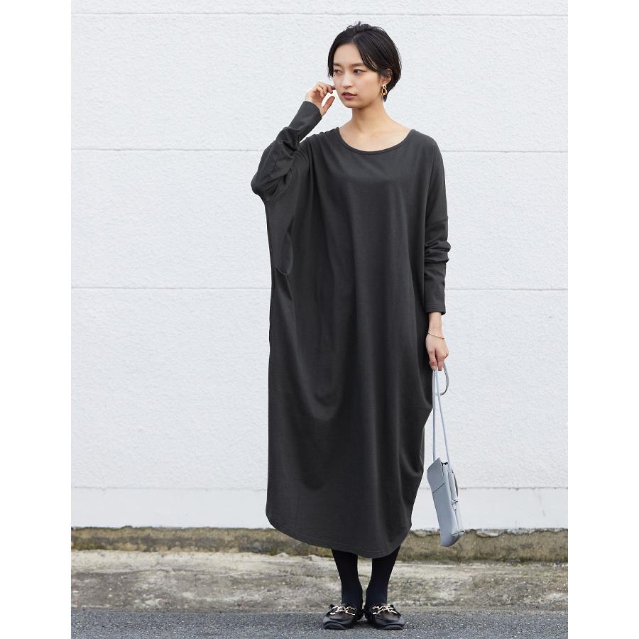 ワンピース ワンピ コクーンワンピ 綿100 レディース ロング丈 ゆったり 大きいサイズ メール便不可 Op Na Ve3034 Happy急便 レディース店 通販 Yahoo ショッピング