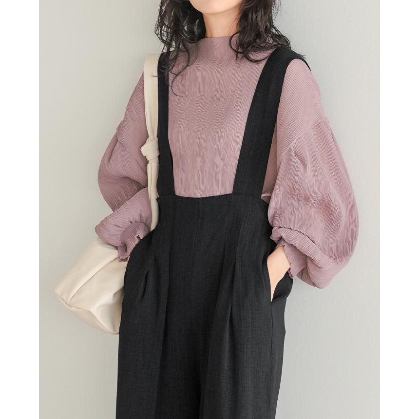 サロペット サロペ レディース ボトムス パンツ ワイドパンツ