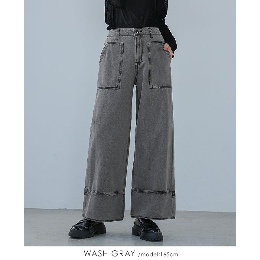 パンツ デニム ジーンズ レディース デニムパンツ ベイカー