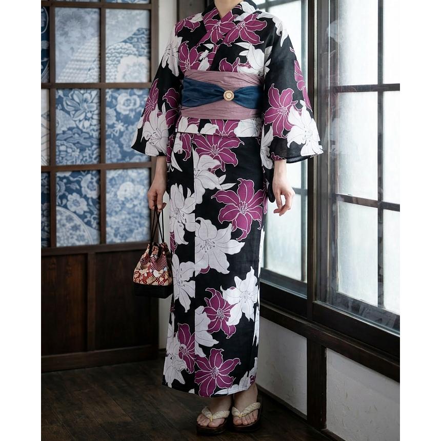 浴衣 レディース 50代 40代 30代 20代 浴衣セット 夏着物 二部式 セパレート 和服 和装 花火大会 フリーサイズ メール便不可 送料無料