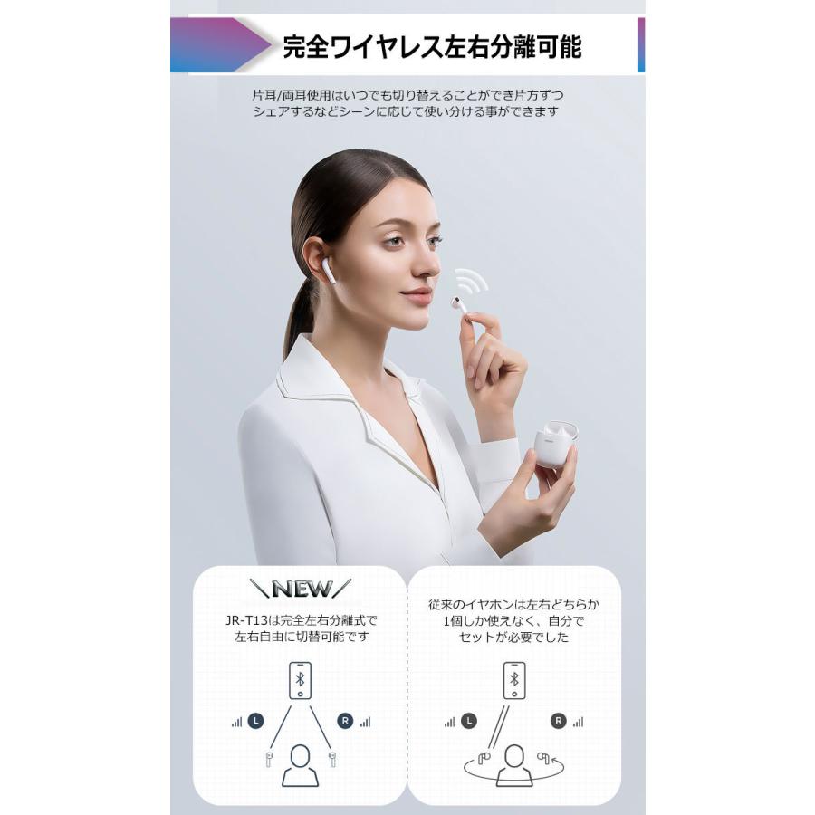 ワイヤレスイヤホン iphone イヤホン ブルートゥース bluetooth