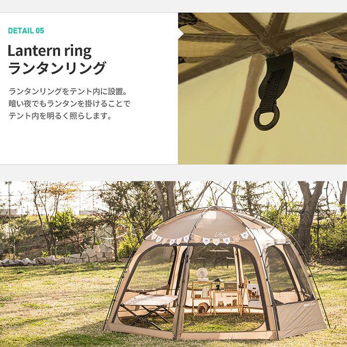 TIER DOME テント KZM 4本ポール設営 KZM ビバドームシェルター 3〜4人用 キャンプ テント ドームテント