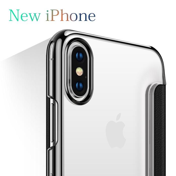 手帳型 クリア iphone ケース xr リング iphoneケース 手帳