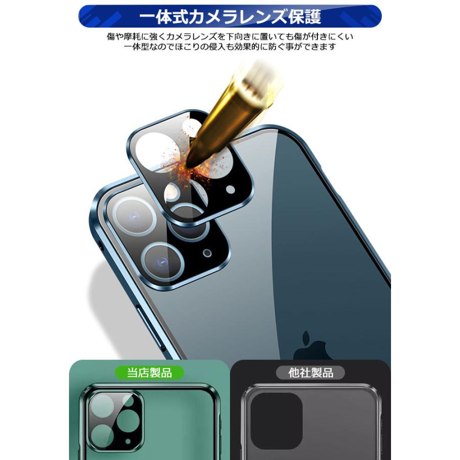 iPhone15 ケース 覗き見防止 全面 保護 前後 強化 ガラス フィルム不要