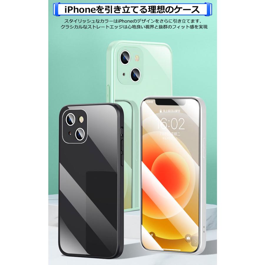 Apple iPhone13 Pro グリーン本体+箱、ガラスフィルム、ケース iPhone 13 Proのアルパイングリーンに合うスマホケース- Hamee