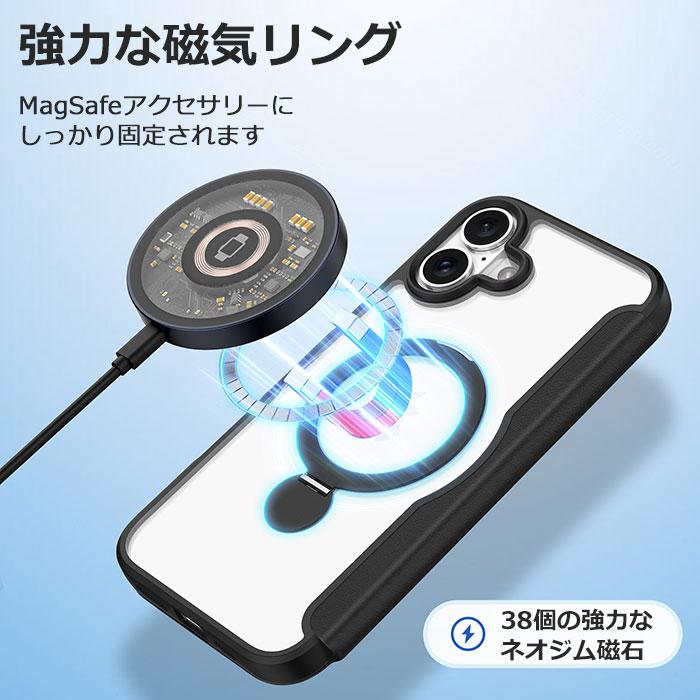 iphone16 ケース 手帳型 手帳 MagSafe対応 iphone カバー カード 収納