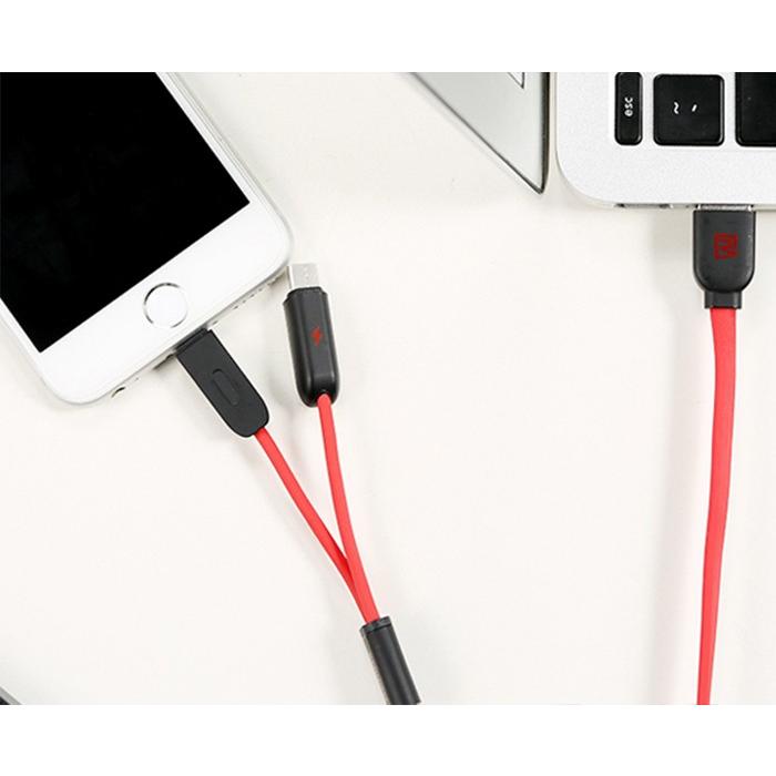 送料無料】iPhone・アンドロイド兼用、高速充電ケーブル1m iPhone X