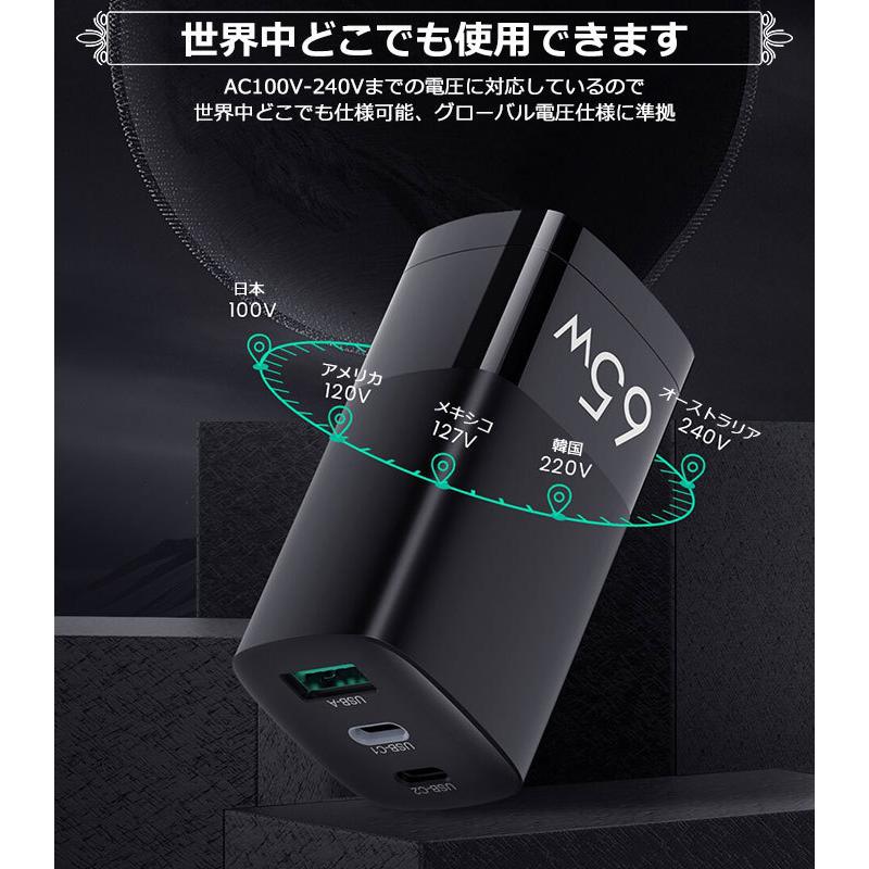 P10倍 1 28 1 59迄 Pse認証済 急速充電器 スマートフォン 送料無料 製品保証 Usb Typec Gan 窒化ガリウム 65w Iphone Android Ipad 3ポート Ycub016 こころが香る Yucca 通販 Yahoo ショッピング