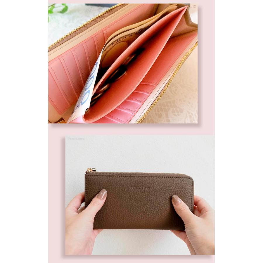 FASCINO ＼オシャレ 短い長財布／ 財布 レディース 長財布 小さめ 短い