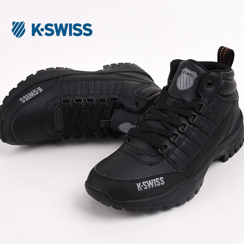 ケースイス k-swiss スニーカー メンズ カジュアル シューズ 靴 ファッション KSLW 06 MID 36102102 黒｜ivycasual｜03