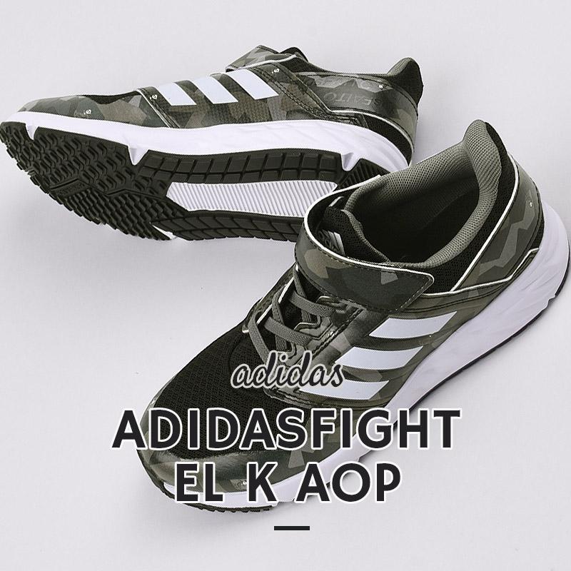 アディダス Adidas キッズ ジュニア スニーカー カジュアル シューズ 靴 スポーツ アディダスファイト El K Aop Fw7302 黒 ブラック Kzo64 アイビーcasual 通販 Yahoo ショッピング