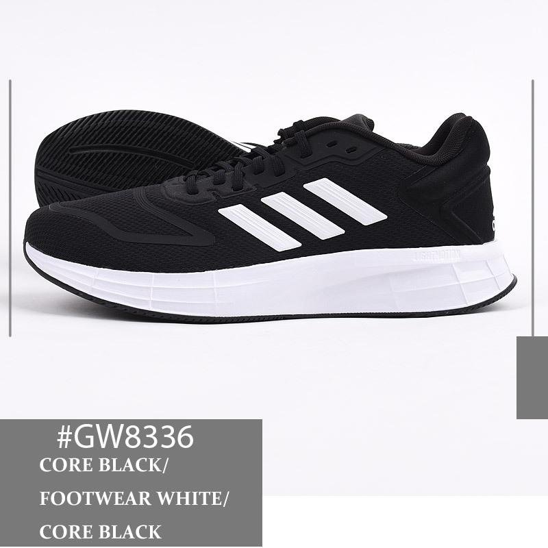 アディダス Adidas スニーカー メンズ スポーツ カジュアル シューズ ファッション 運動 Duramo 10 M Gw36 Gw42 Gw47 Gw48 黒 白 スニーカー サイズ 27 5cm Qe Ae