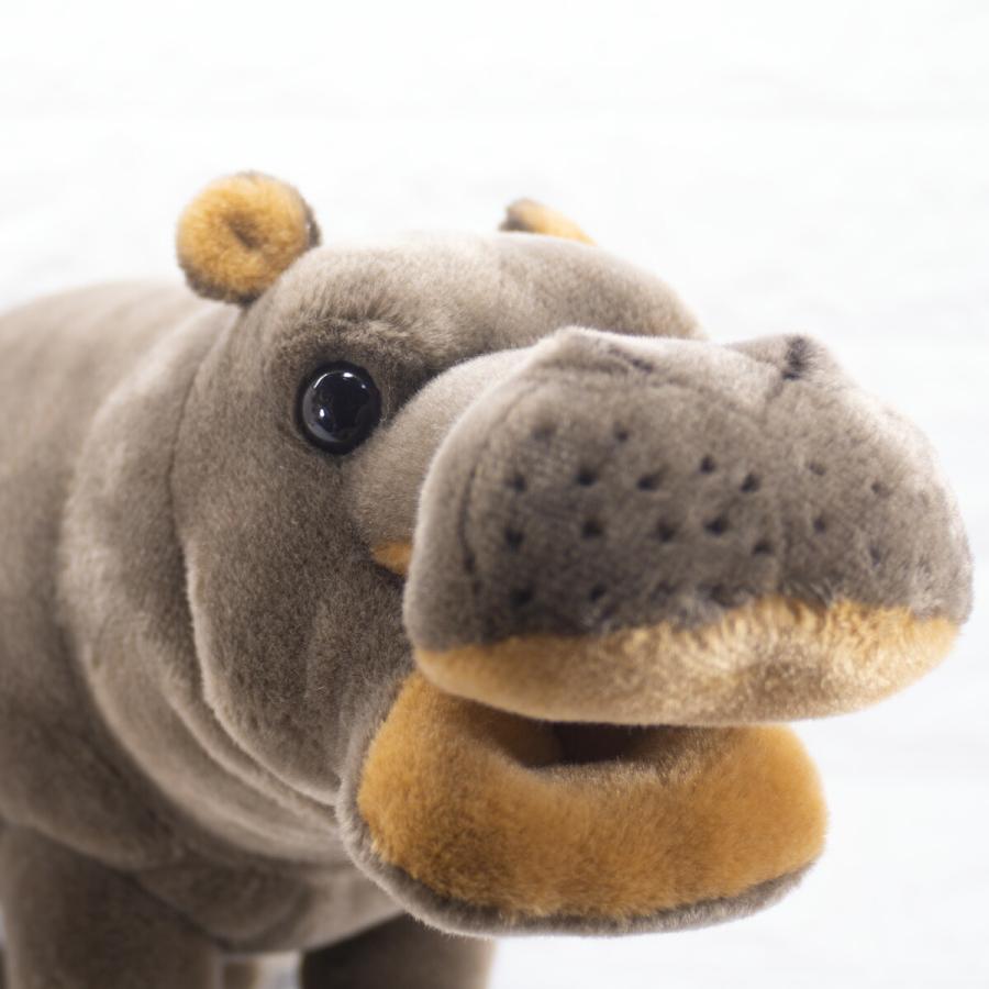ケーセン ぬいぐるみ Kosen カバ (小) 40cm Hippo ドイツ製 リアル