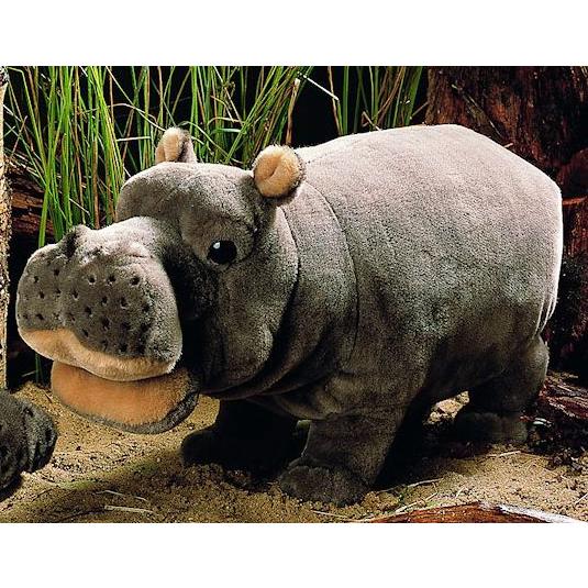 ケーセン ぬいぐるみ Kosen カバ (小) 40cm Hippo ドイツ製 リアル
