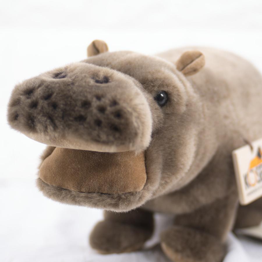 ケーセン ぬいぐるみ Kosen カバ (ミニ) 28cm Hippo Baby ドイツ製 リアル 動物 かば 河馬 赤ちゃん_1