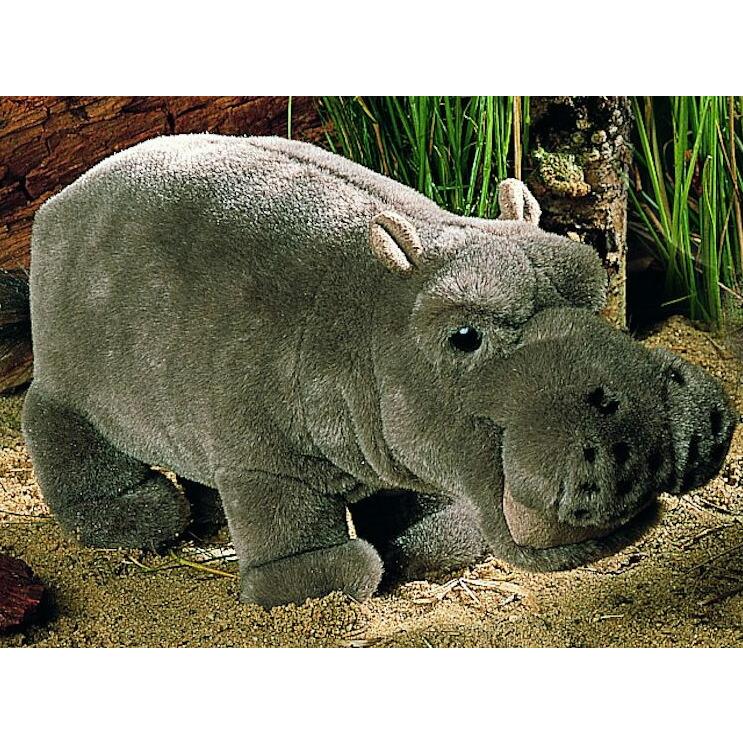 ケーセン ぬいぐるみ Kosen カバ (ミニ) 28cm Hippo Baby ドイツ製 リアル 動物 かば 河馬 赤ちゃん_4
