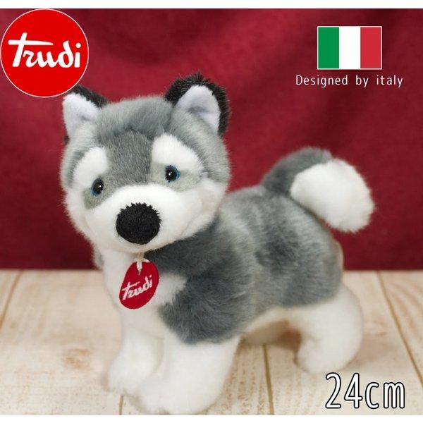 Trudi トゥルディ ハスキー 立ち 24cm 犬 いぬ テディベア ぬいぐるみ プレゼント クリスマス テディベア専門店アイビールーム 通販 Yahoo ショッピング
