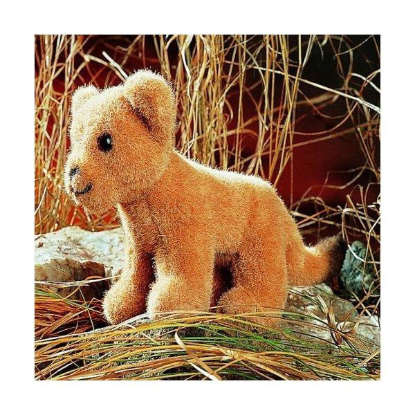 ケーセン ぬいぐるみ Kosen 子ライオン 22cm Lion Cub ドイツ製 リアル