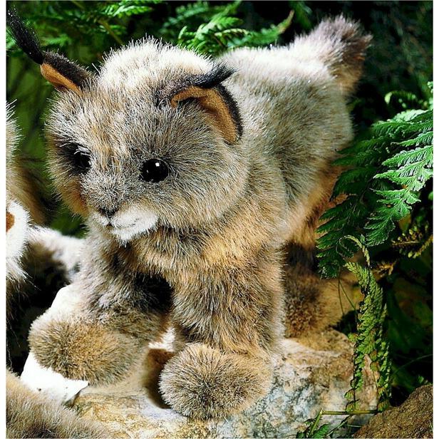 ケーセン ぬいぐるみ Kosen オオヤマネコ (小) 28cm Lynx small ドイツ製 リアル 動物 リンクス ヤマネコの画像