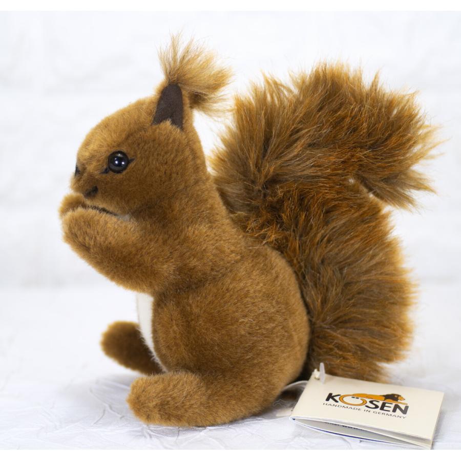 ケーセン ぬいぐるみ 小さなリス 全長15cm リアル ドイツ製 プレゼント