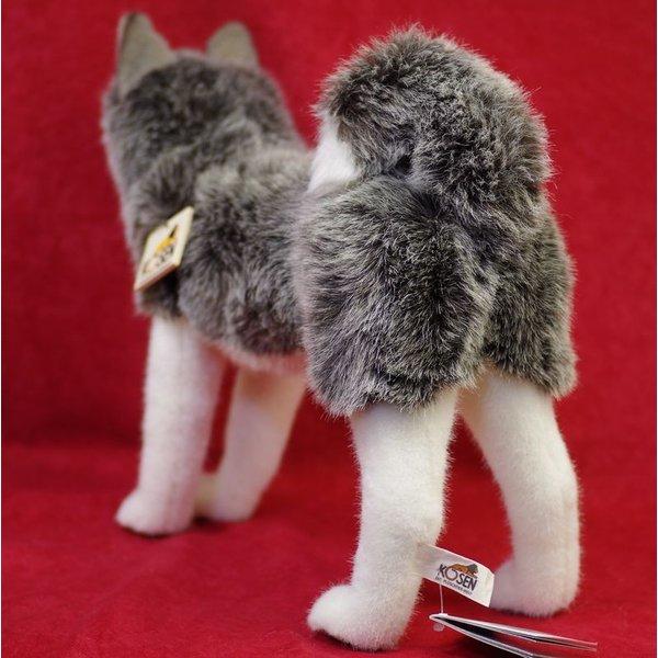 ケーセン ぬいぐるみ Kosen シベリアンハスキー 立ち 37cm ドイツ製