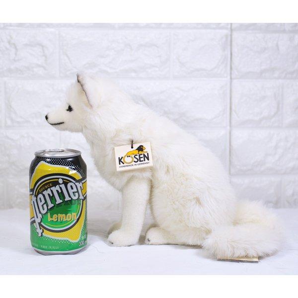 ケーセン ぬいぐるみ Kosen ホッキョクギツネ（お座り） 25cm Arctic