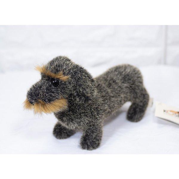 ケーセン ぬいぐるみ Kosen ワイヤーヘアードダックスフント Zausel