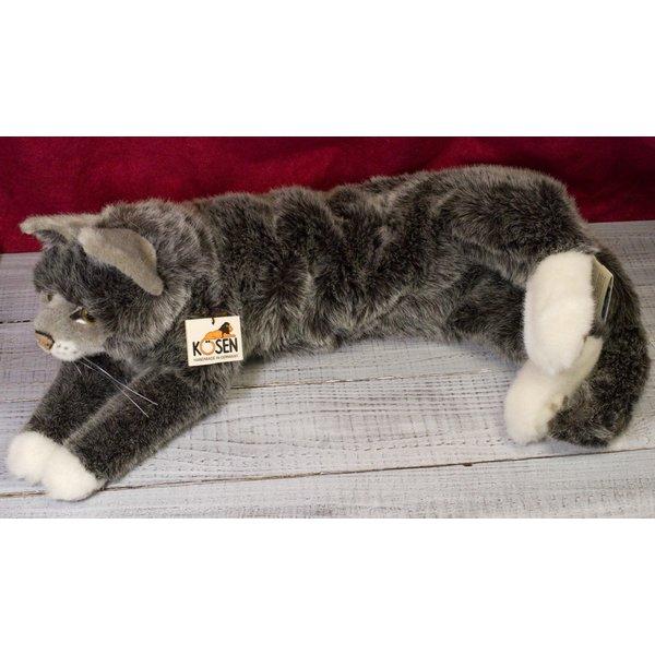 KOSEN ねこ 白 猫 寝そべり猫 ぬいぐるみ シャム ネコ シロ ケーセン KOSEN ねこ 白 猫 寝そべり猫 ぬいぐるみ シャム ネコ シロ