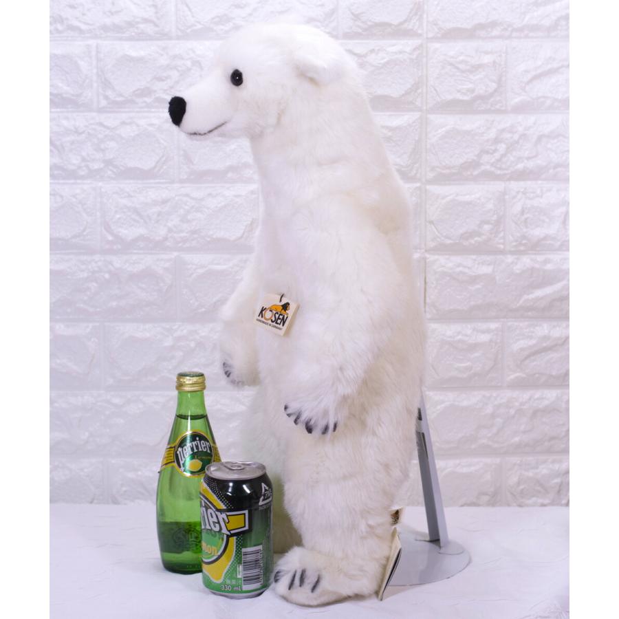 ケーセン ぬいぐるみ kosen ソフト 白熊 シロクマ（大） 52cm “Lasse