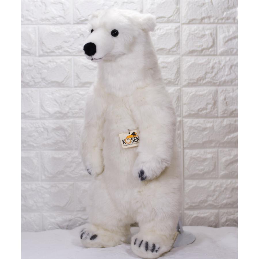 ケーセン ぬいぐるみ kosen ソフト 白熊 シロクマ（大） 52cm “Lasse