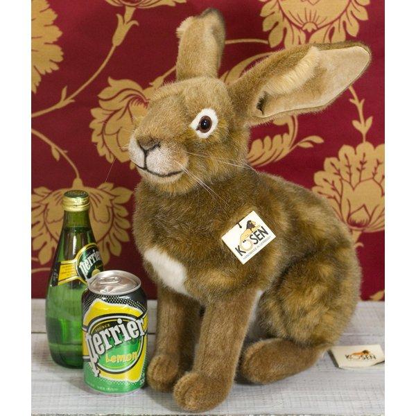 KÖSEN ケーセン社 うさぎ 大きめ ぬいぐるみ KOSEN ケーセン ぬいぐるみ kosen 野うさぎ 42cm “Mummel” Field Rabbit