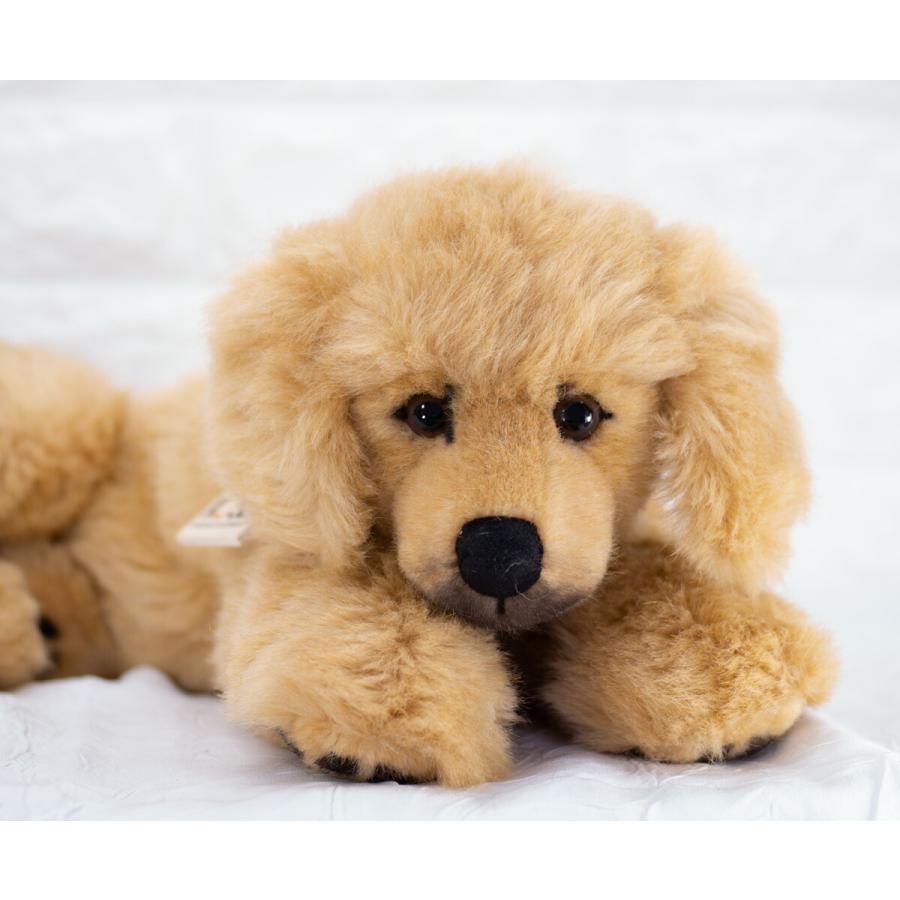 ケーセン ぬいぐるみ Koesen ゴールデンレトリバー パピー 寝そべり