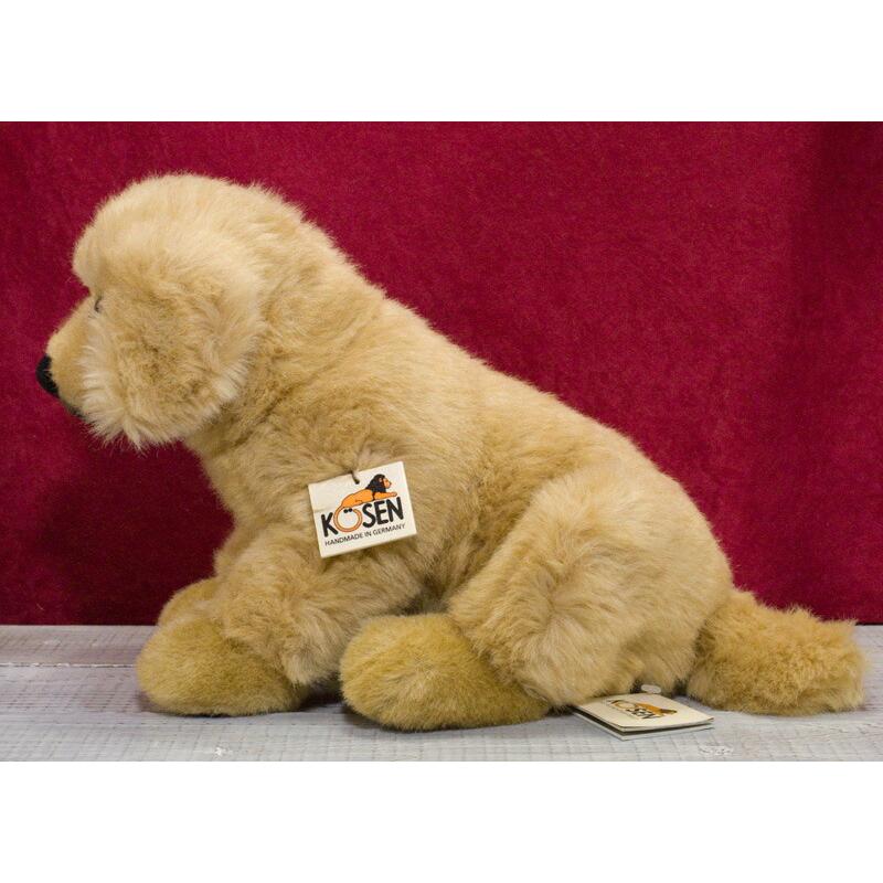 ケーセン ぬいぐるみ Kosen ゴールデンレトリバーの赤ちゃん 座り 35cm