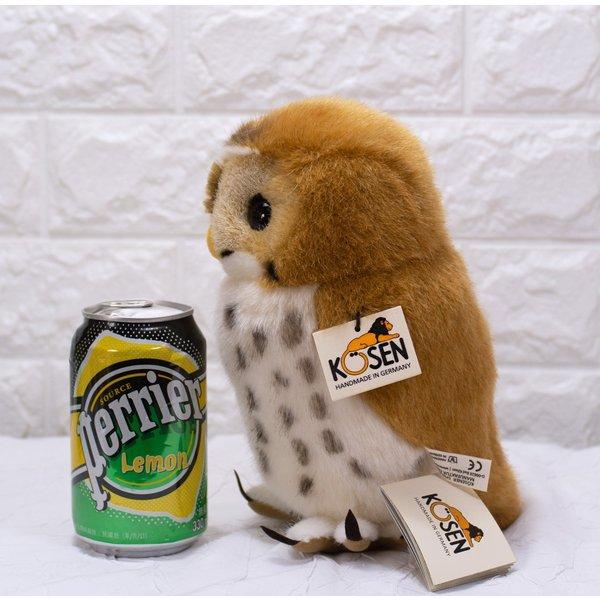 ケーセン ぬいぐるみ Kosen モリフクロウ ユリウス 22cm Tawny Owl