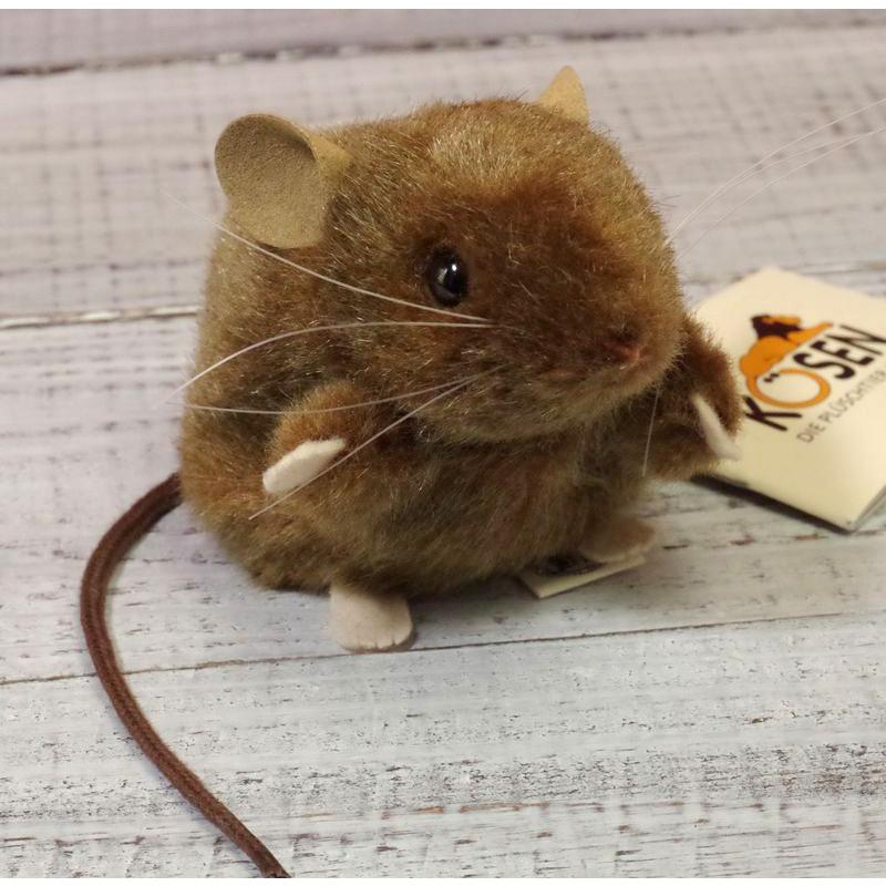 ケーセン ぬいぐるみ kosen ねずみ (マウス）10cm  ネズミのぬいぐるみの画像