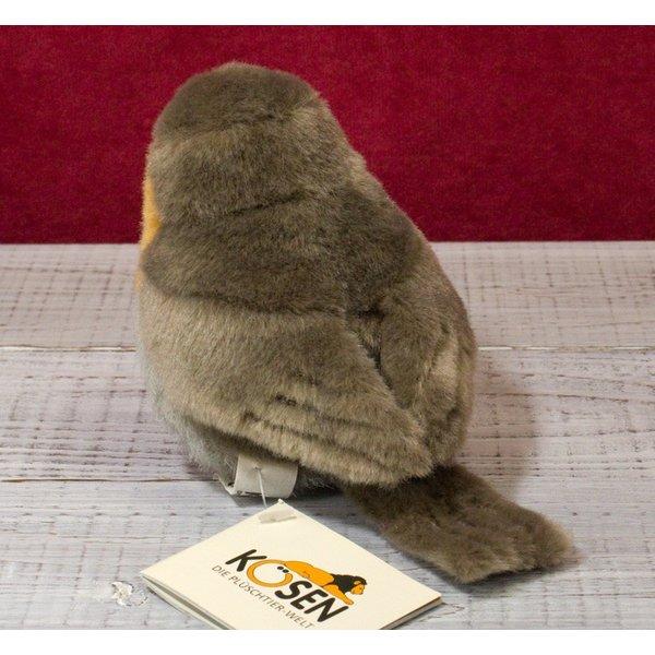 ケーセン ぬいぐるみ kosen 小鳥 コマドリ 09 17cm Robin 鳥 リアル