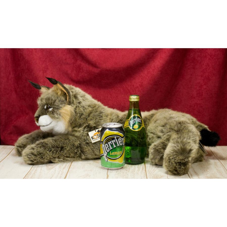 ケーセン ぬいぐるみ Kosen オオヤマネコ 伏せ 59cm Lynx lying ドイツ
