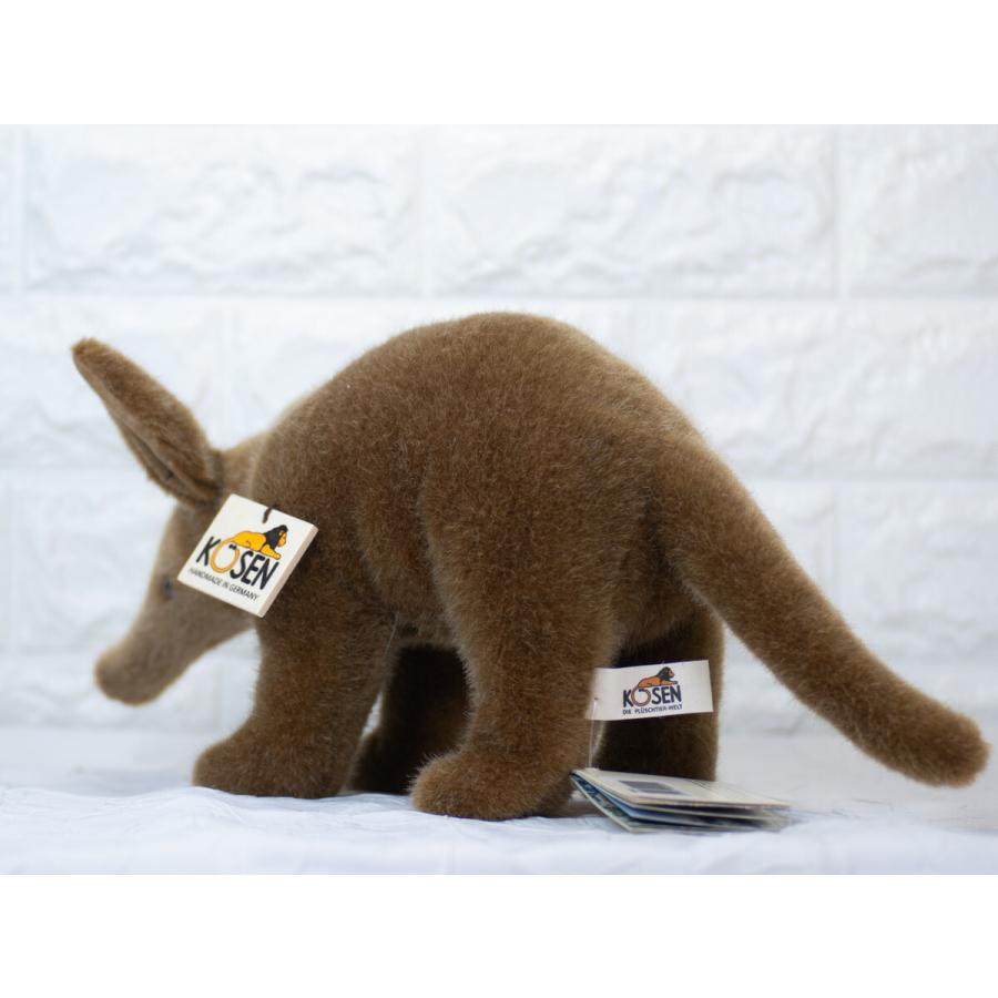 ケーセン ぬいぐるみ Kosen ツチブタ 35cm Aardvark ドイツ製 リアル