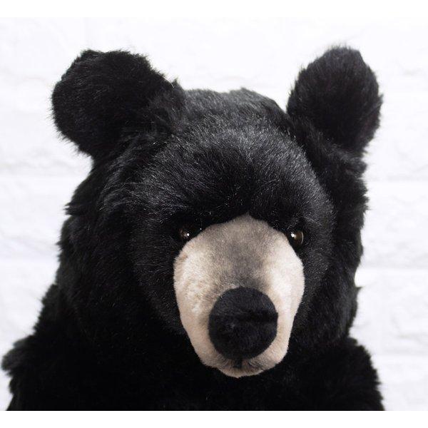 ケーセン ぬいぐるみ Kosen ブラックベア \"Schroeder\" (大) 70cm Black Bear Schroeder ドイツ製 リアル 動物 クマ くまの画像