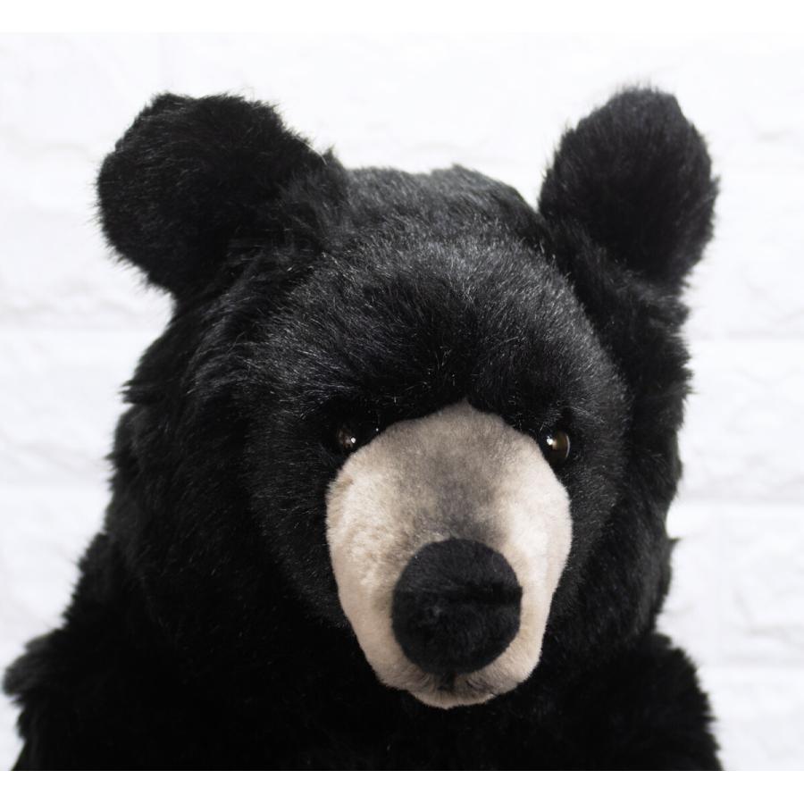 ケーセン ぬいぐるみ Kosen ブラックベア \"Schroeder\" (大) 70cm Black Bear Schroeder ドイツ製 リアル 動物 クマ くまの画像