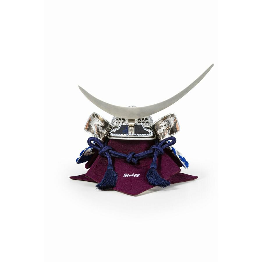 Steiffシュタイフ 侍サムライ テディベア（三日月） 五月人形 節句 兜