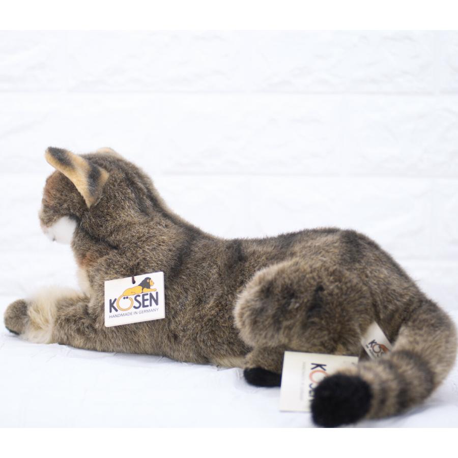 ワイルドキャット 小 Kosen ケーセン 29cm Peppi Wildcat ねこ ぬいぐるみ ネコ 猫 リアル 60 テディベア専門店アイビールーム 通販 Yahoo ショッピング