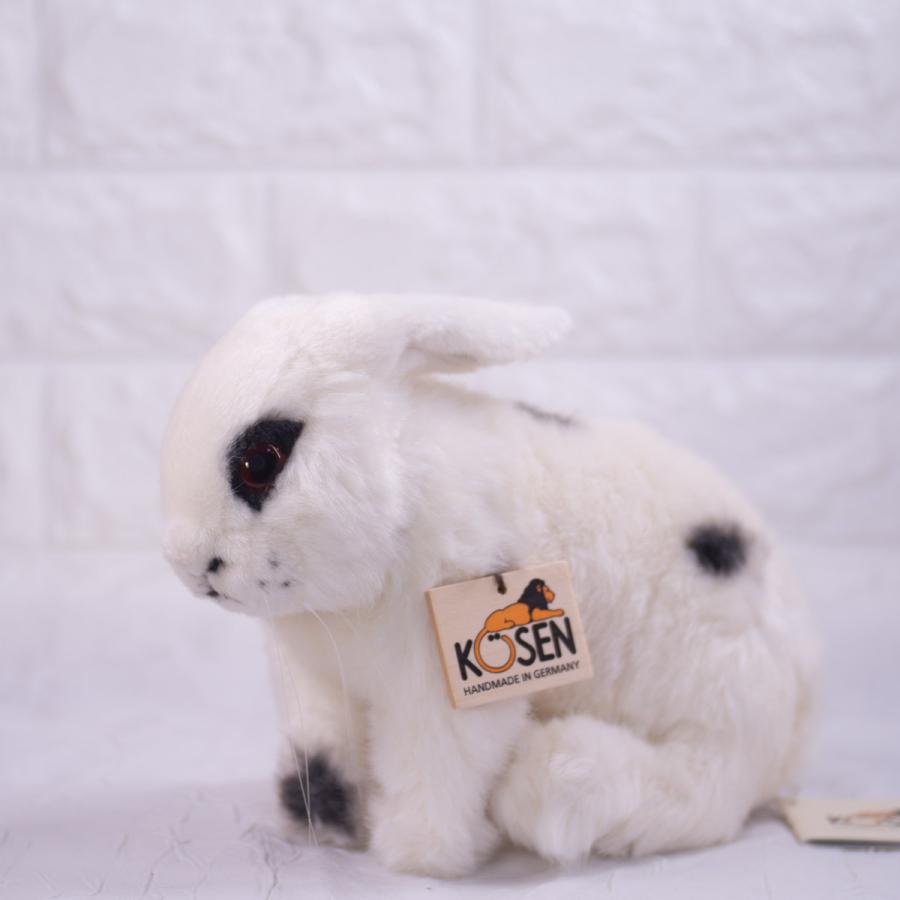うさぎ 白 ケーセン KOSEN 24cm Flecki White Rabbit ぬいぐるみ