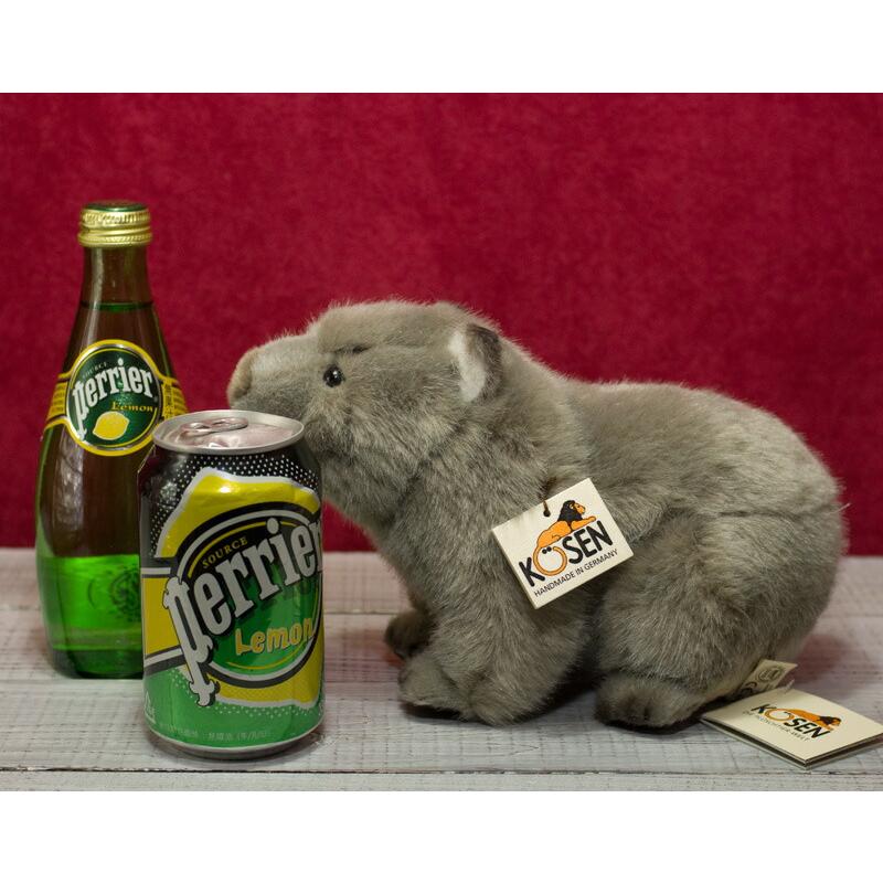 ウォンバット　ぬいぐるみ ウォンバットのうんちぬいぐるみ：手作りの四角いぬいぐるみ、うんち