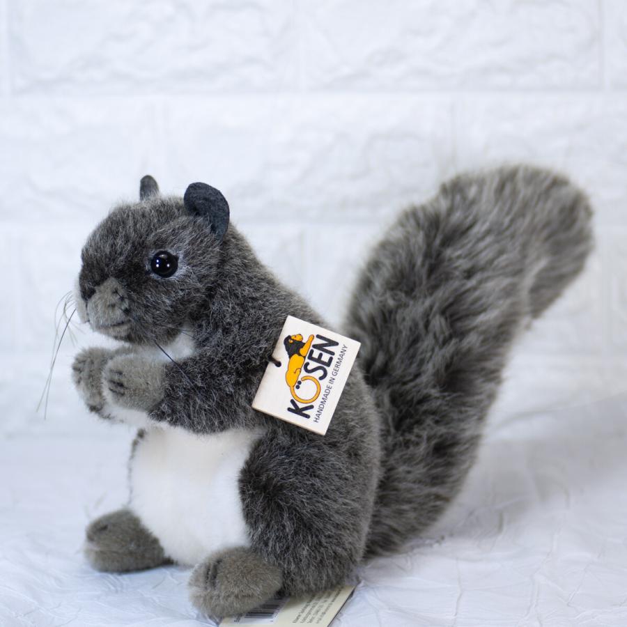 ケーセン ぬいぐるみ kosen アメリカアカリス  28cm American Squirrelの画像