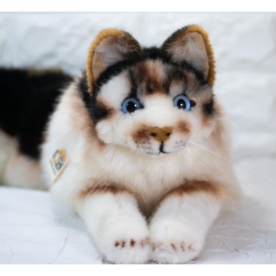 ケーセン　KOSEN 　三毛猫(大)　ぬいぐるみ ケーセン ぬいぐるみ Kosen 三毛猫（大） 69cm Gluckskatze gross