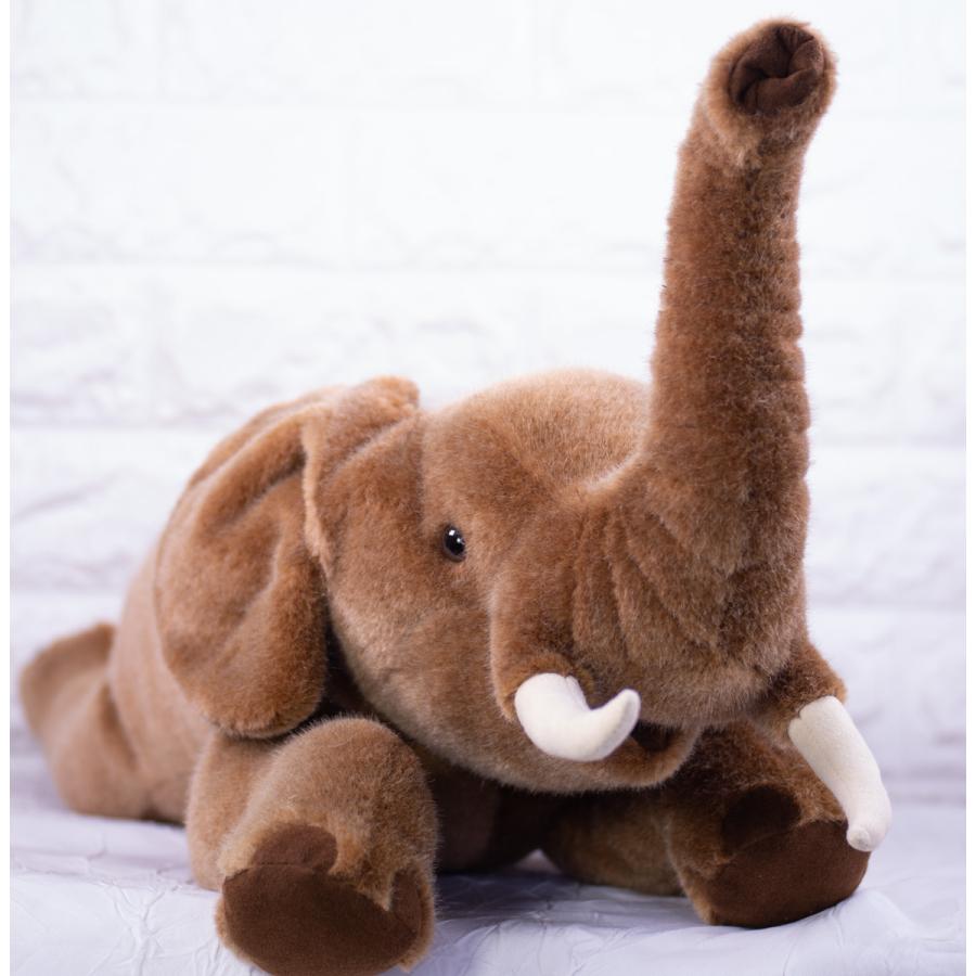 ケーセン ぬいぐるみ kosen 象 ゾウ 寝そべり 55cm リアル 動物