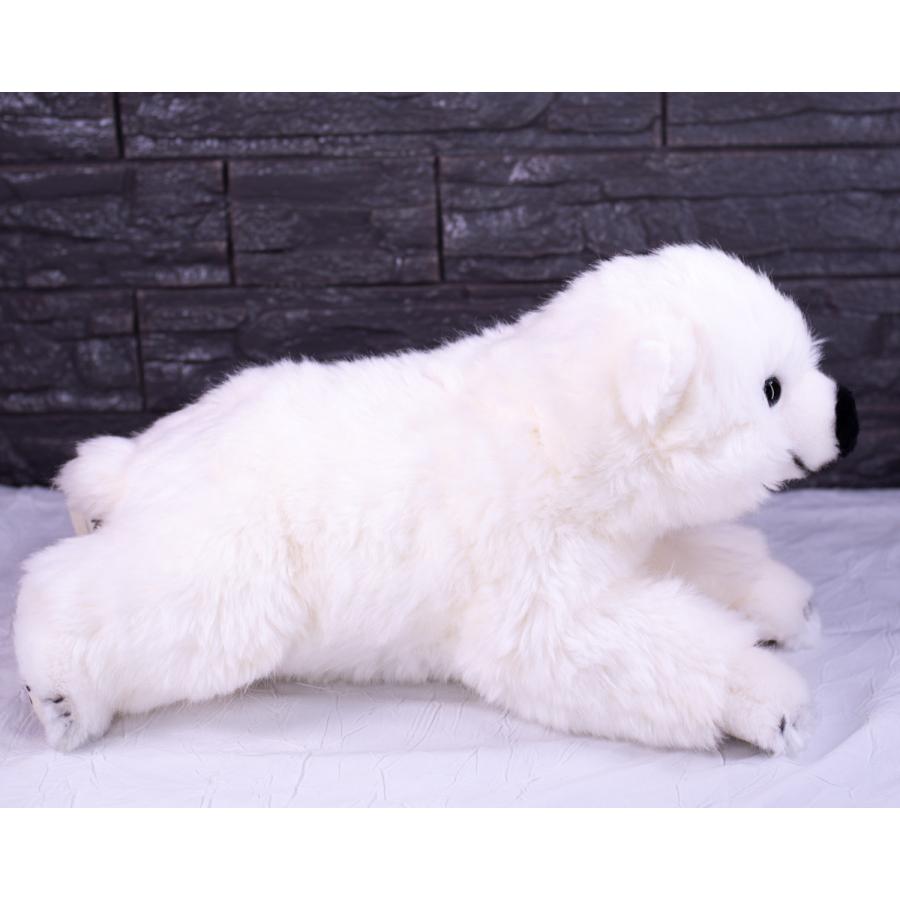 ケーセン ぬいぐるみ Kosen ホッキョクグマの赤ちゃん (寝そべり) 34cm