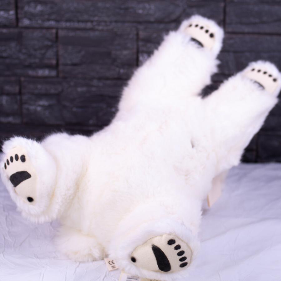 ケーセン ぬいぐるみ Kosen ホッキョクグマの赤ちゃん (寝そべり) 34cm