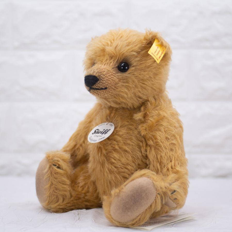 シュタイフ テディベア Steiff テディベア ぬいぐるみ Steiff クラシックテディベア 1906 レディッシュブロンド 25cm 黄色タグ定番 Ean テディベア専門店アイビールーム 通販 Yahoo ショッピング